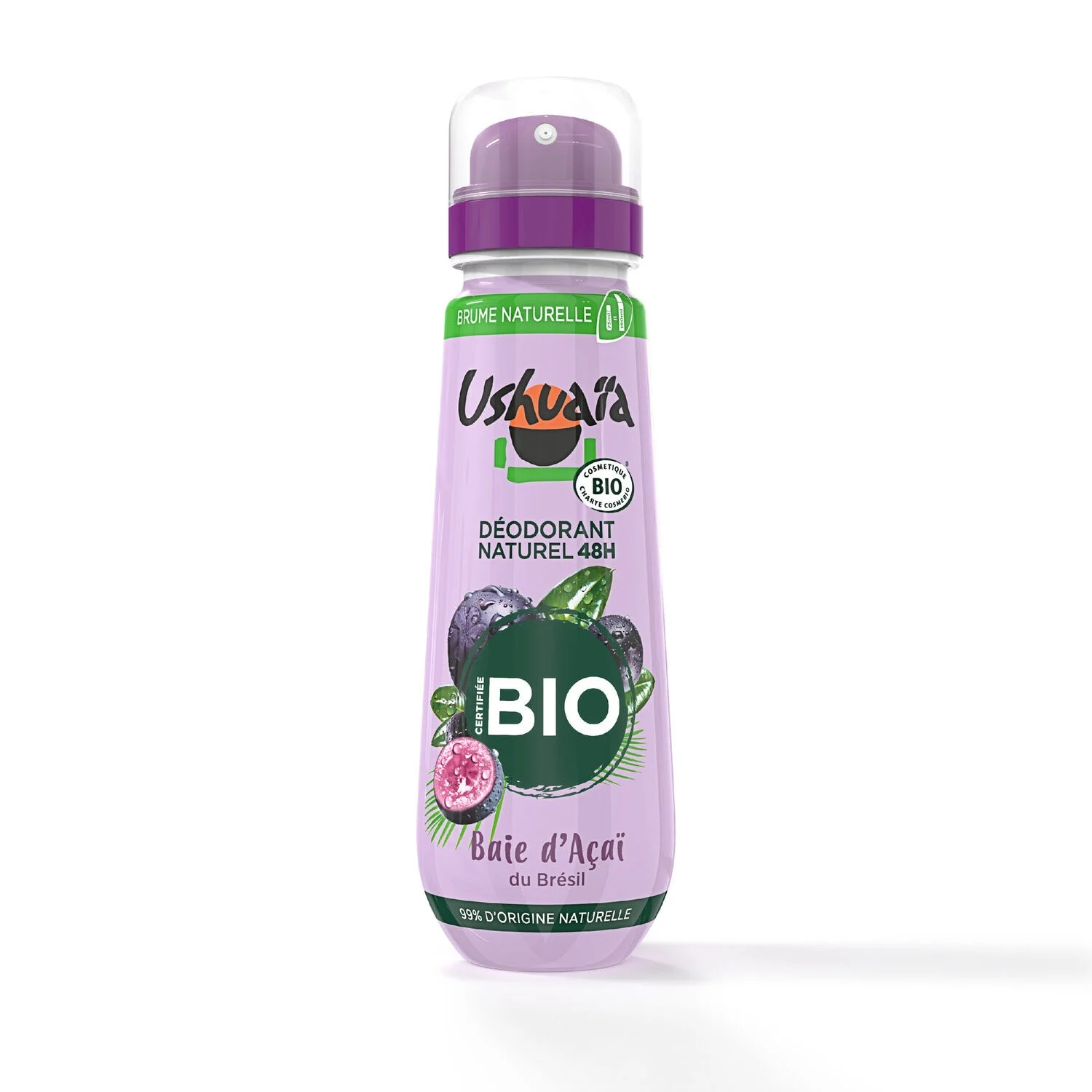 Ush Deo Comp Bio Acai 75ml