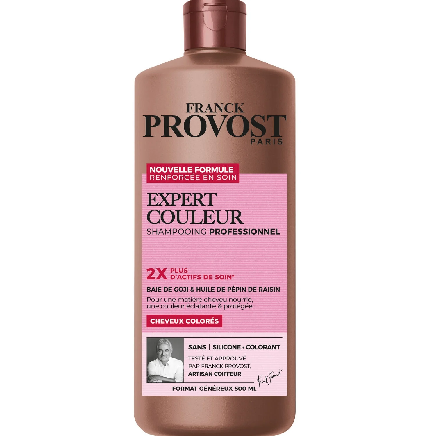 Shampoo for Colored, Highlighted or Bleached Hair Protects Color Radiance FRANCK PROVOST