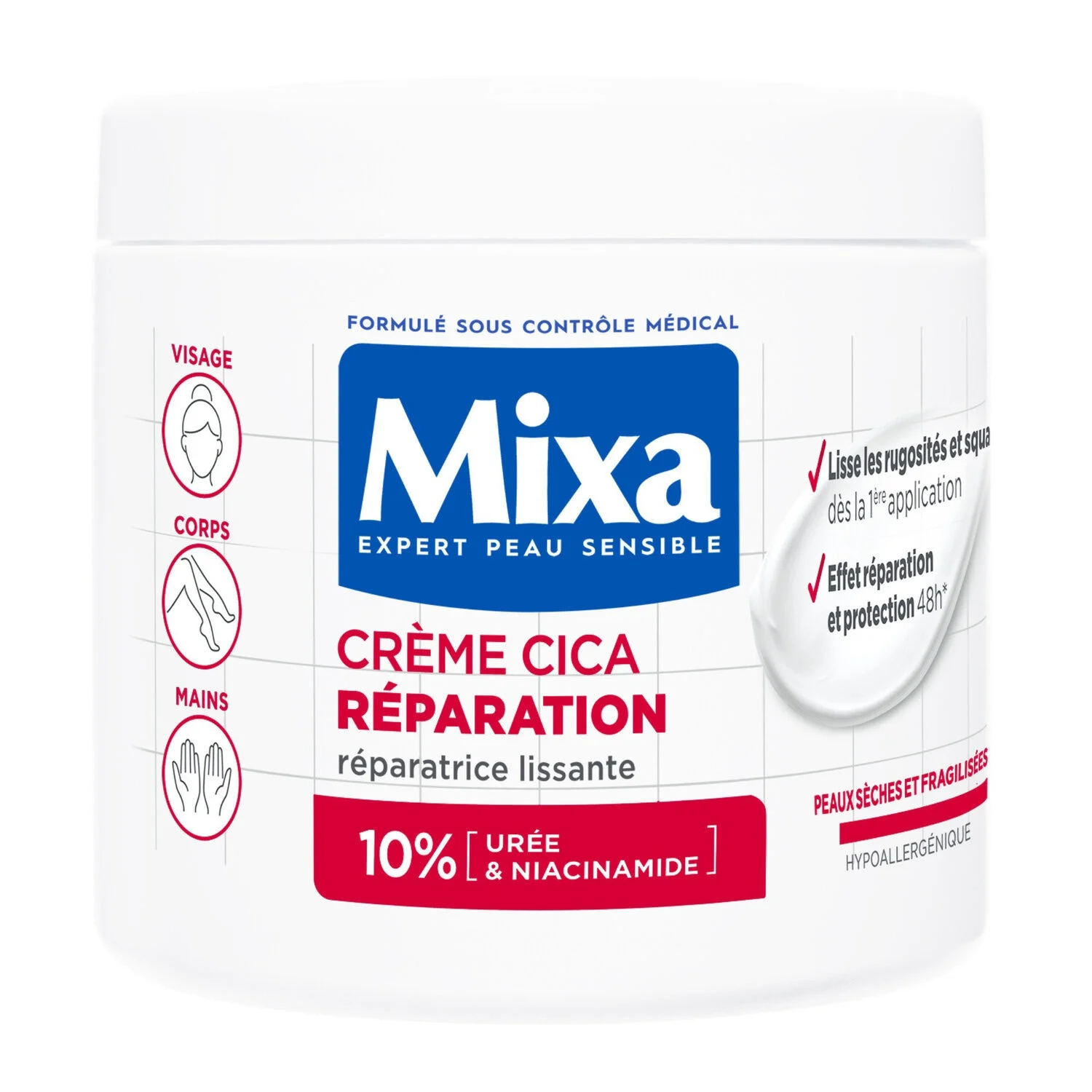 Cica Multi-Purpose Repair Cream 400ml - MIXA