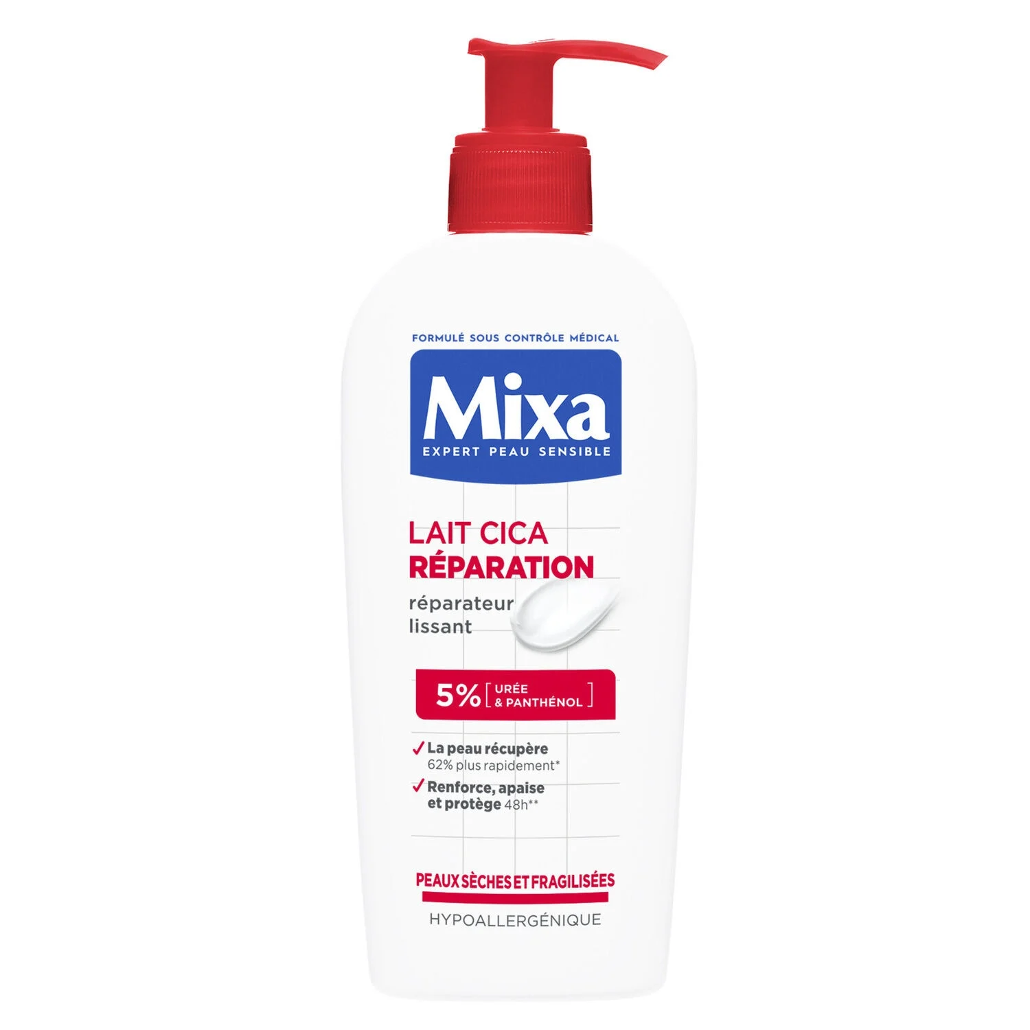 Cica Body Lotion Repair Long Lasting Effect 250ml - MIXA