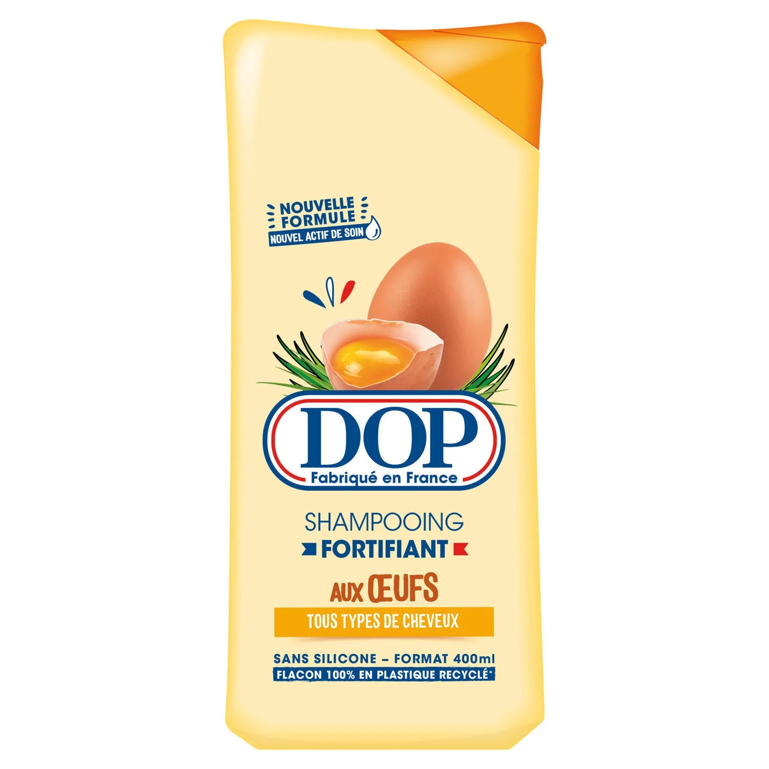 Kuimarisha shampoo na mayai 400ml - DOP