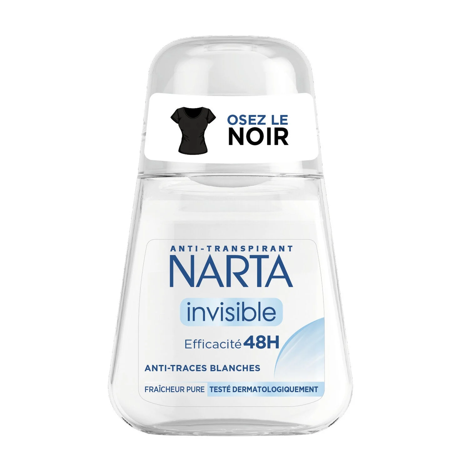 Antiperspirant and White Spots Invisible Women's Deodorant 48H - NARTA