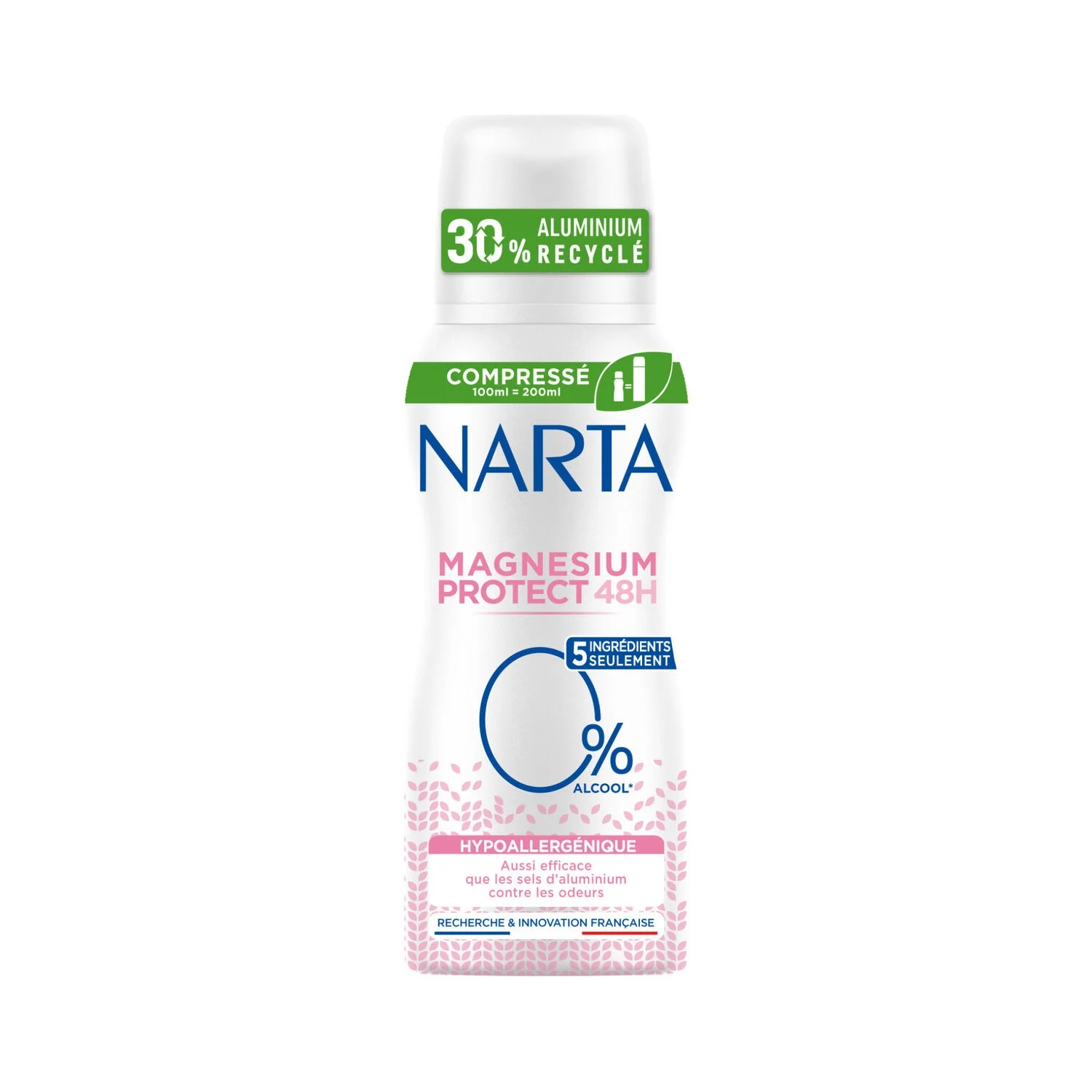 Déodorant Magnesium Protect 48h 100ml - NARTA