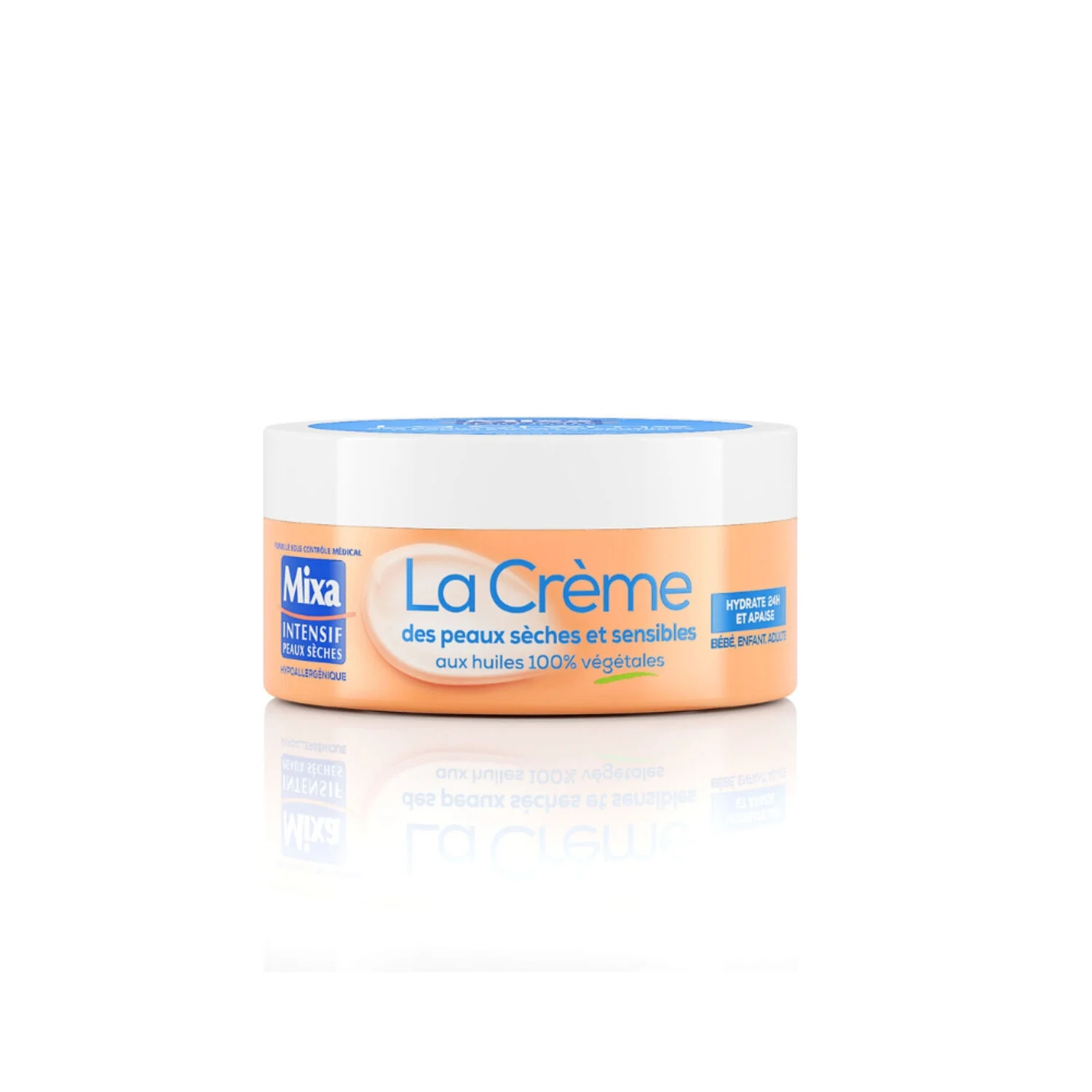 Repairing Body Care Cream for Sensitive Skin with Vegetable Oils 150ml - MIXA