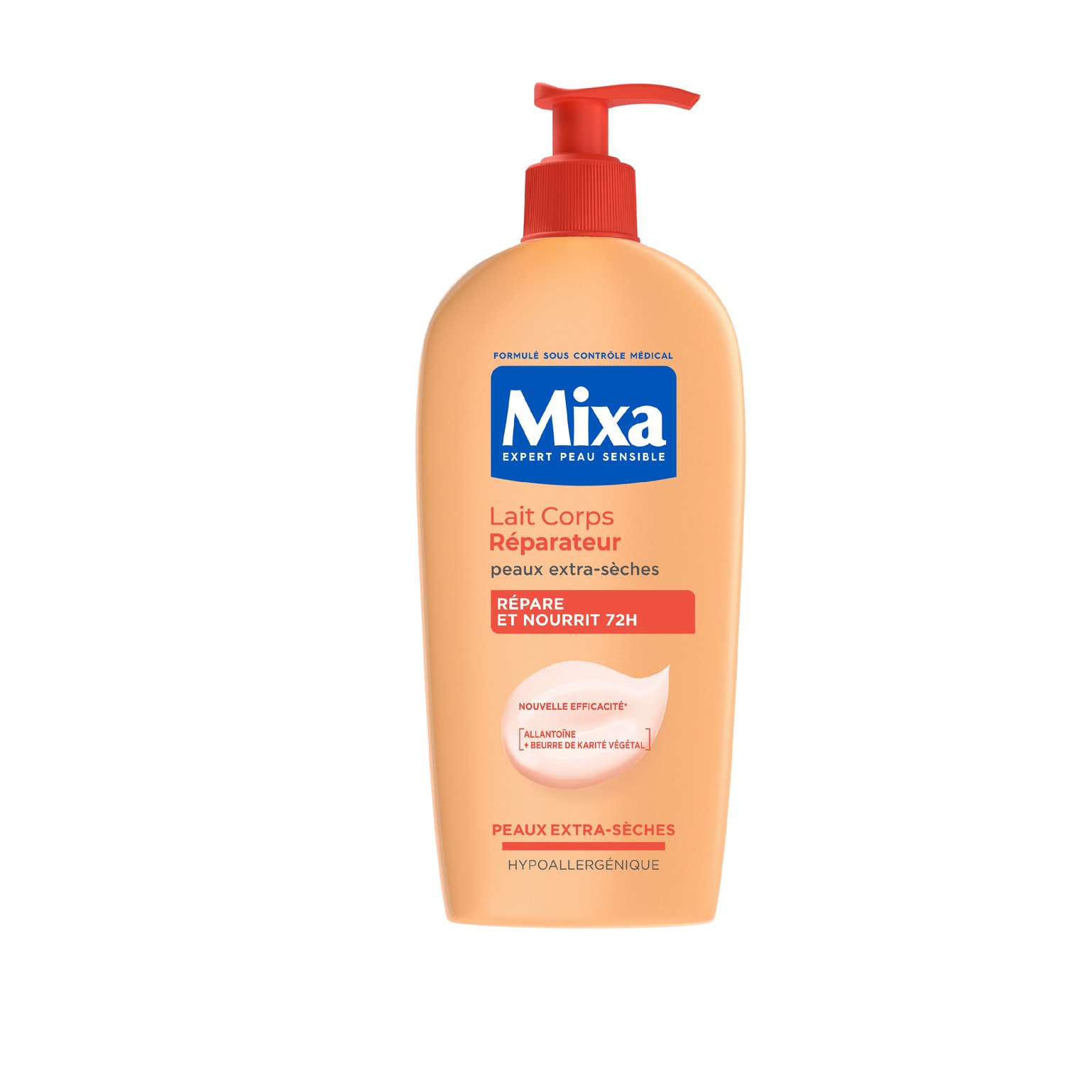 400ml Mixa Body Lait Reparat
