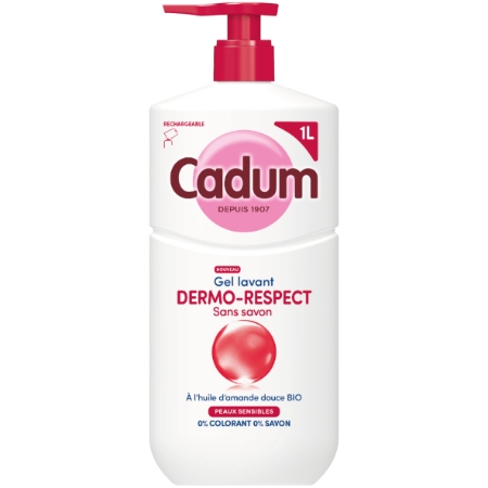 1l Cadum Dch Dermo Respect