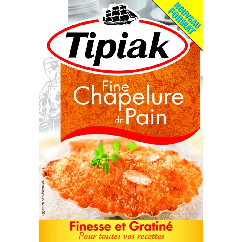 Pão ralado fino 500g - TIPIAK