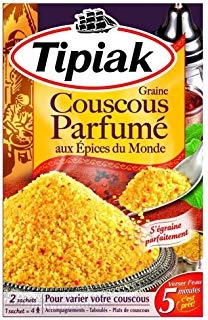 Cuscuz Aromatizado com Especiarias do Mundo, 510g - TIPIAK