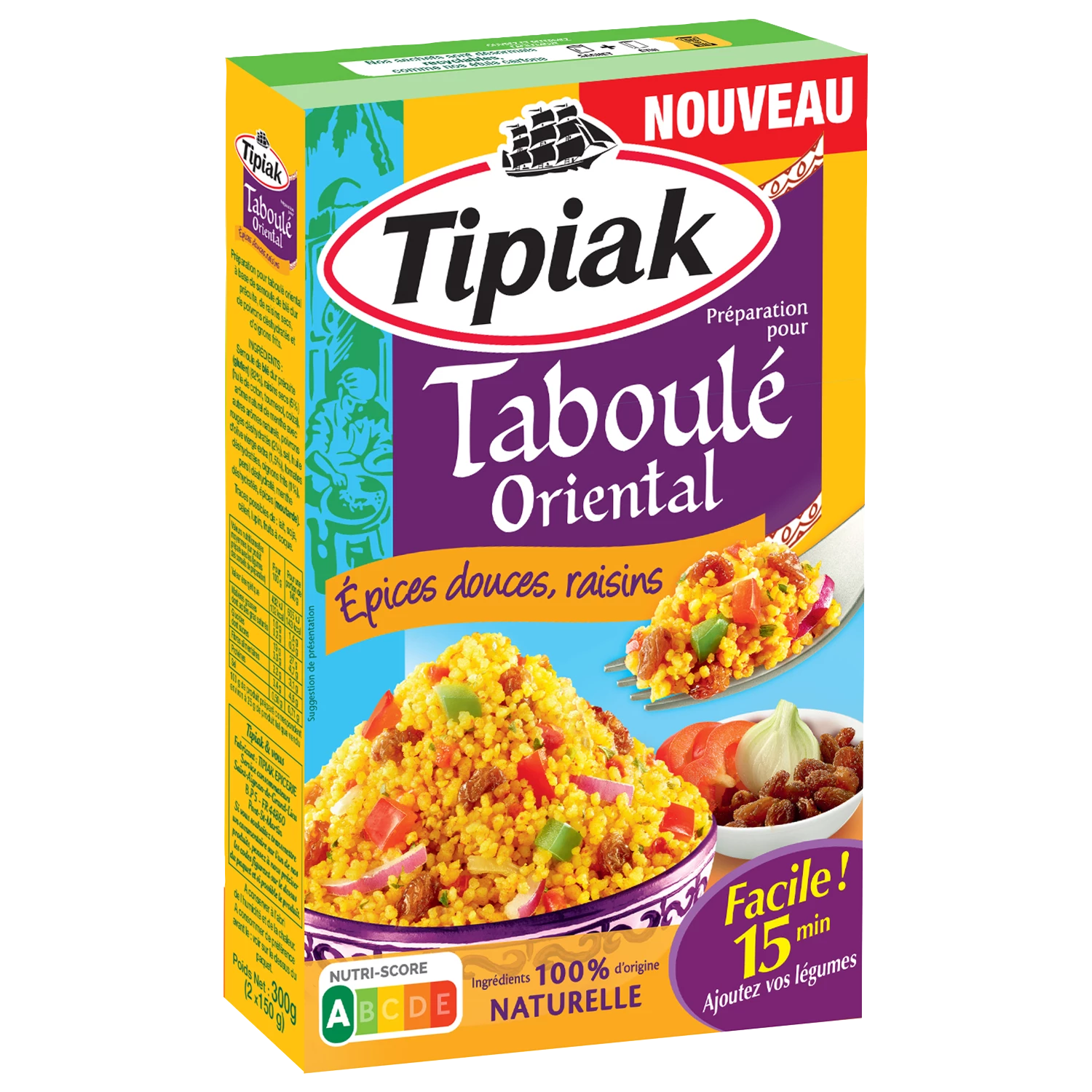 Taboulé Oriental, 300g - TIPIAK