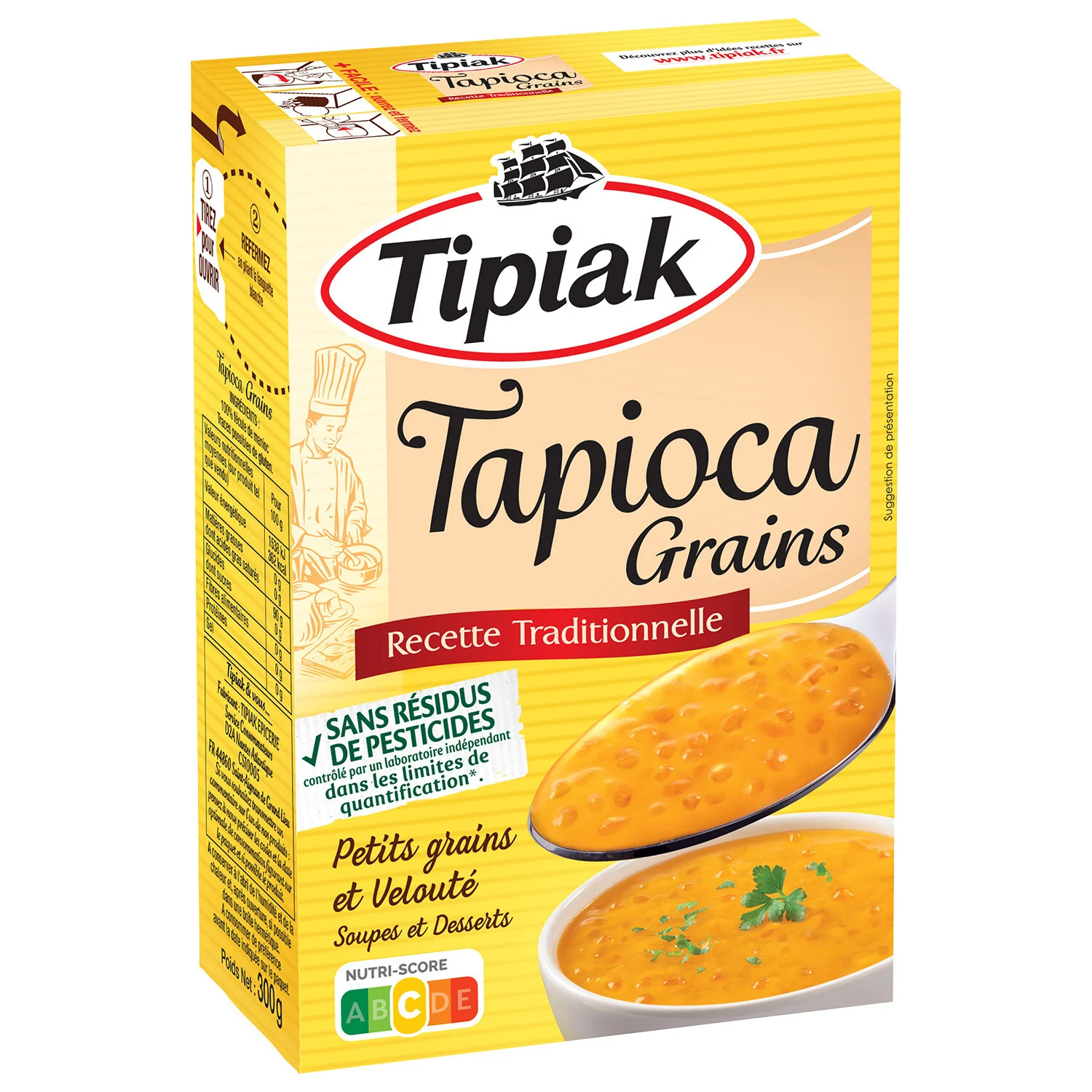 Tapioca Grain 300g - Tipiak