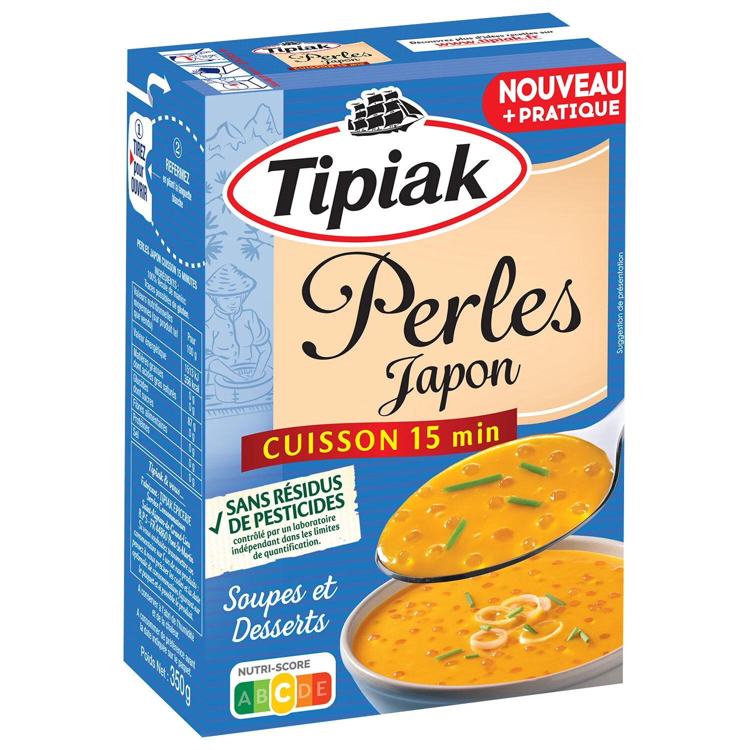 Pearl Japan 350g - Tipiak