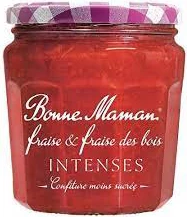 Mermelada de Fresa Intensa 335g - BONNE MAMAN