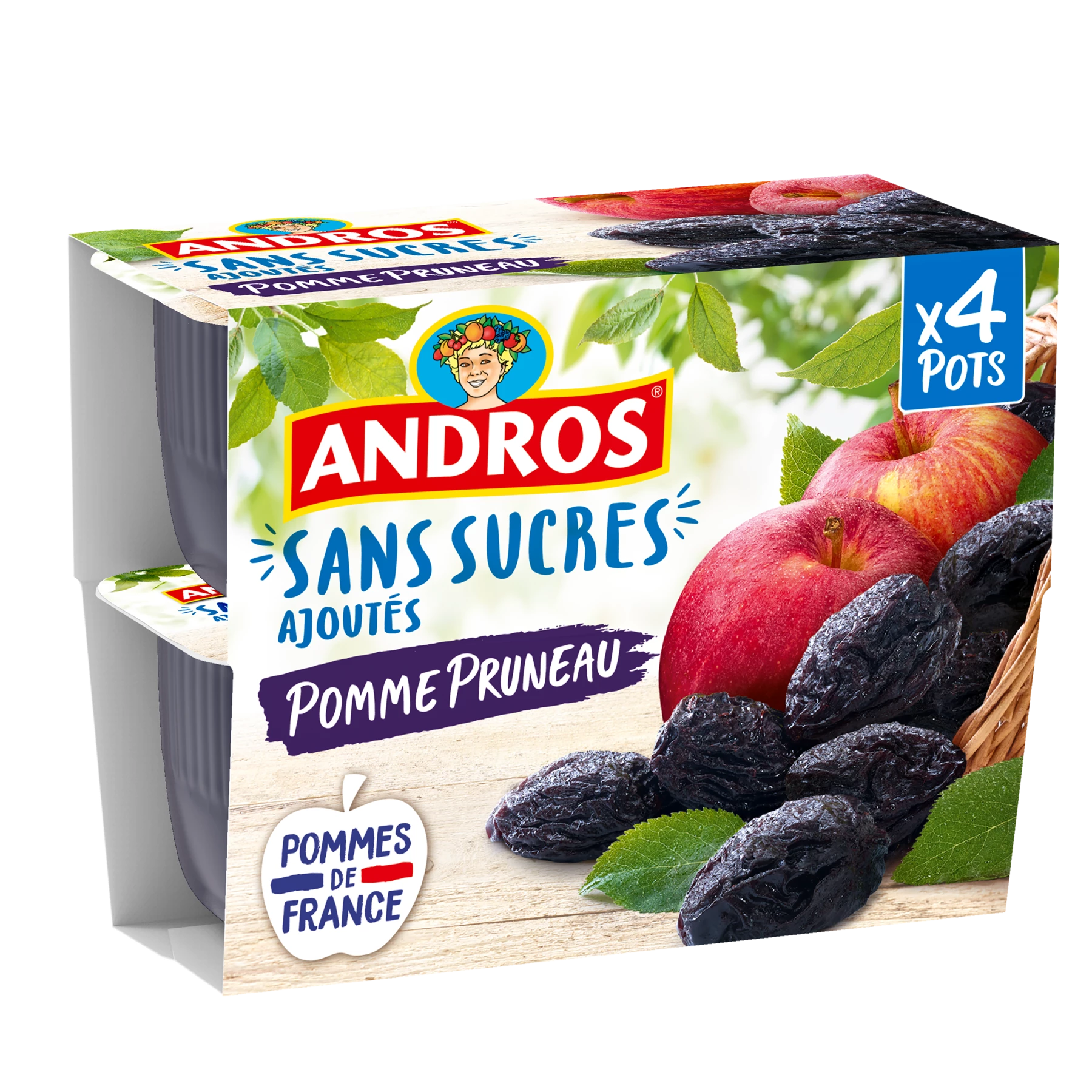 Andros Df Pomme Prun Ssa 4x100