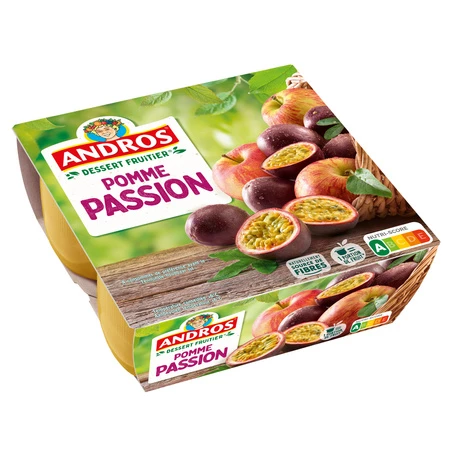 4x100g Dess Frt Pomme Pass And
