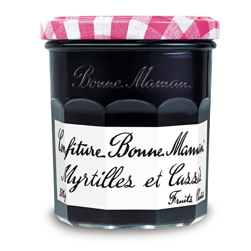 Confiture Myrtille Cassis 370g - BONNE MAMAN
