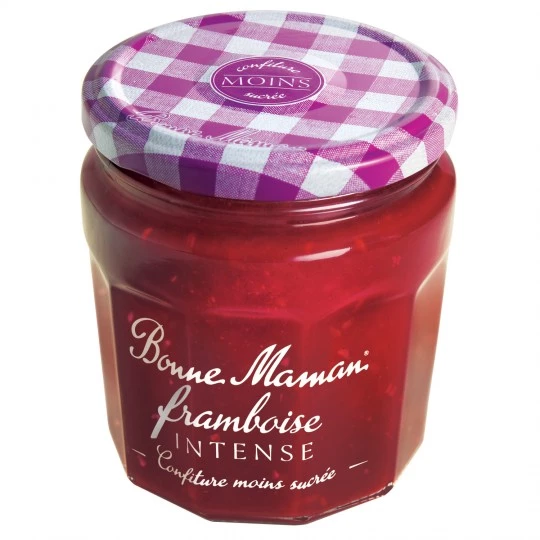 Intense raspberry jam 335g - BONNE MAMAN