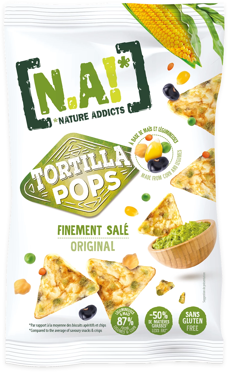 Biscotti Antipasto Tortilla Pops Finemente Salati, 80g - NA!