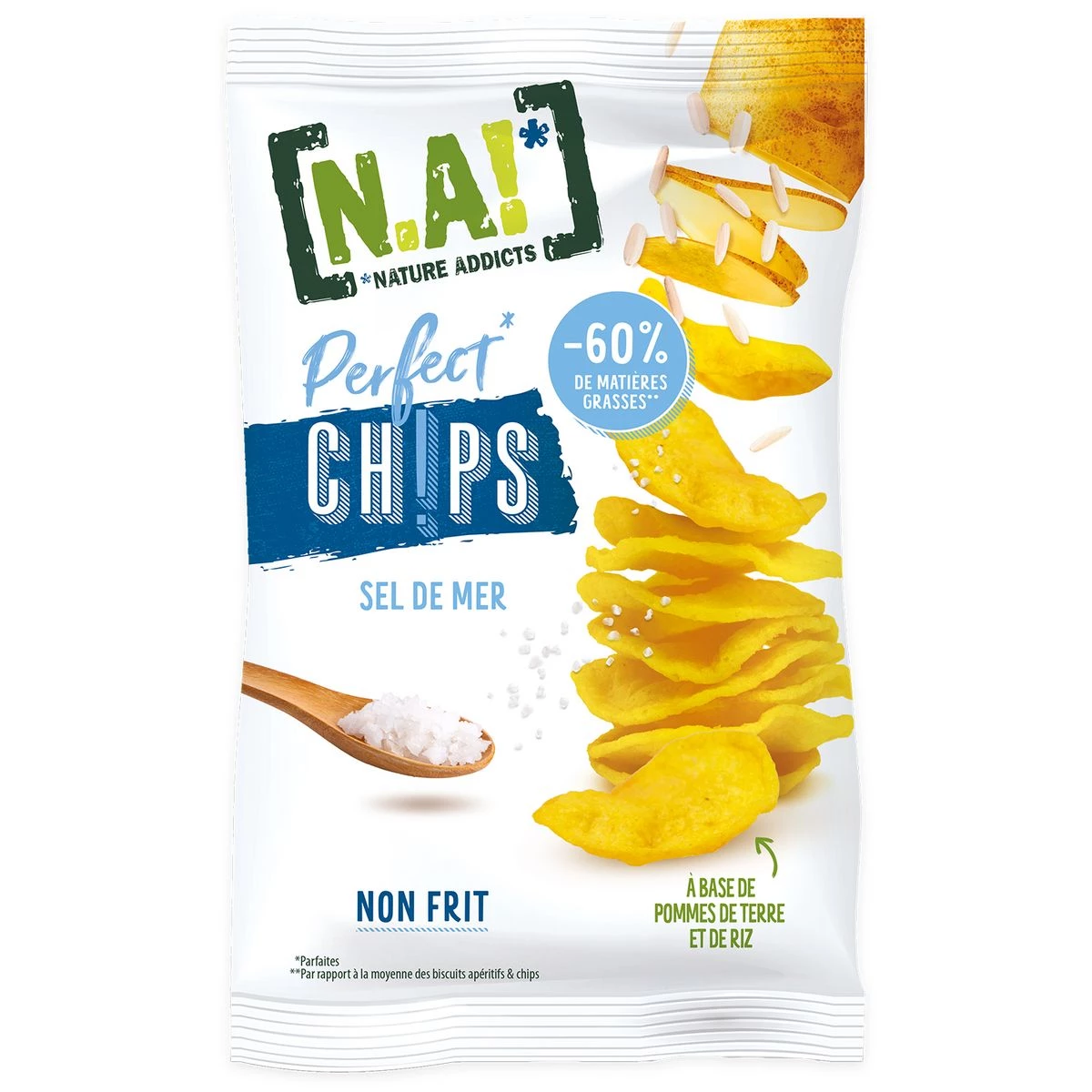 Perfect Chips Sel de Mer 65G - N.A!