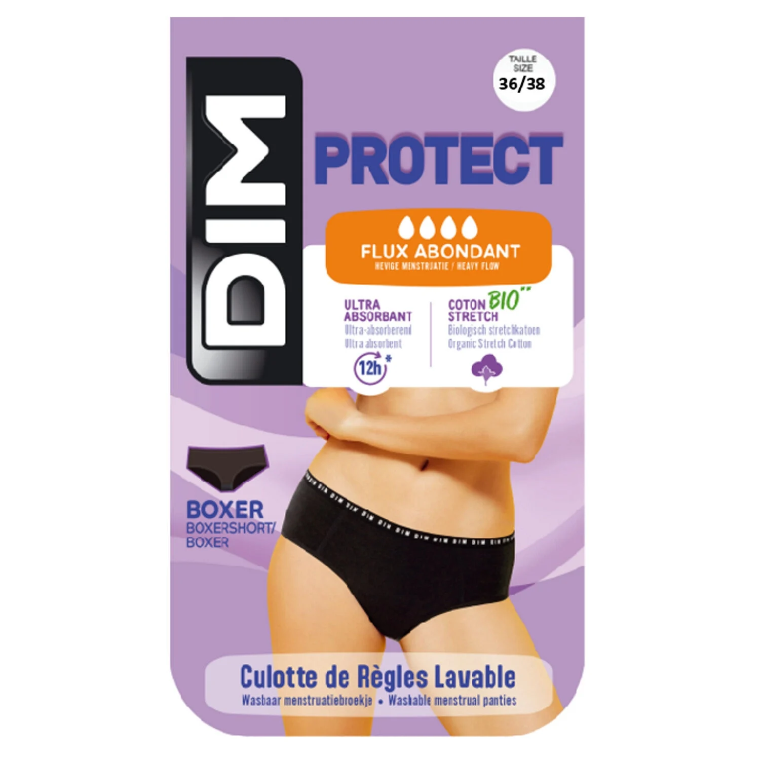 Shorty Fl Abondt Noir36 38 Dim