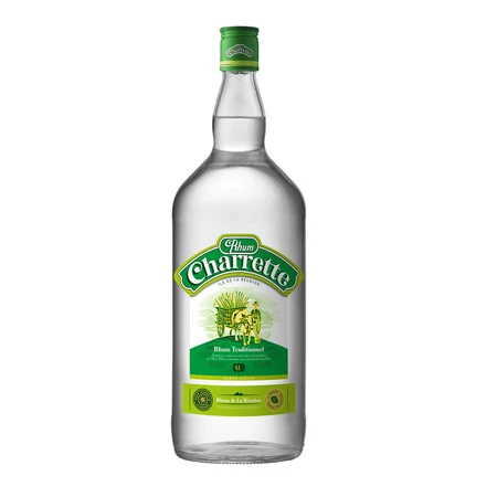 1 5l Rhum Blanc Charrette 40