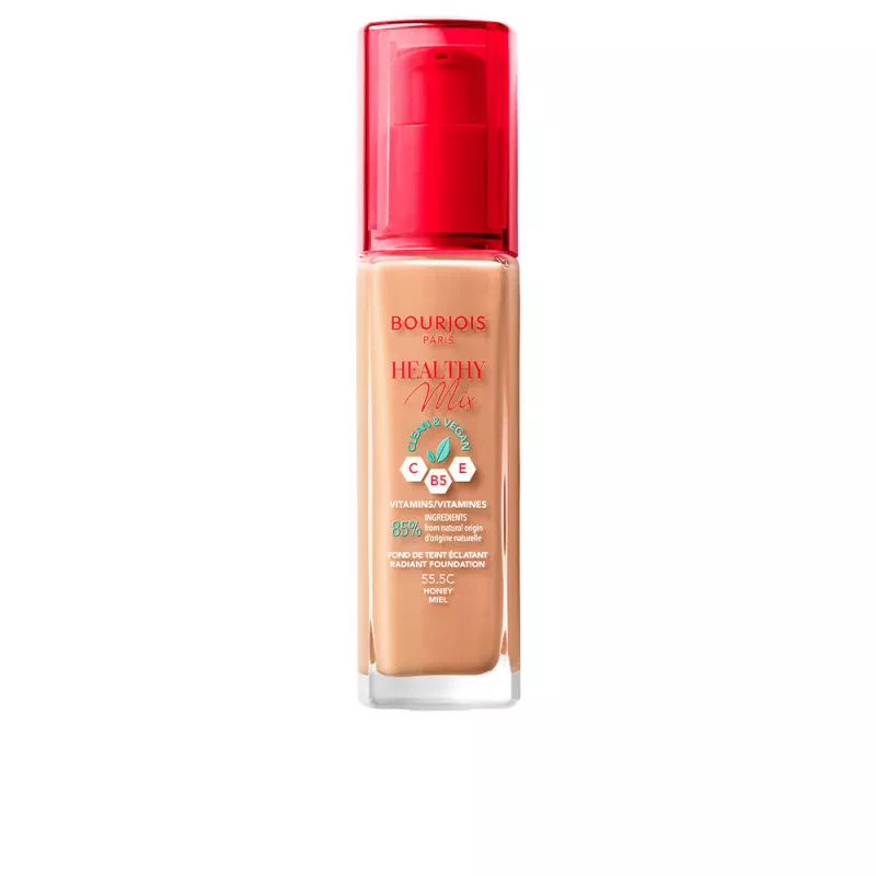 Fond De Teint Healthy Mix Clean Foundation - 55.5c: Honey - Bourjois