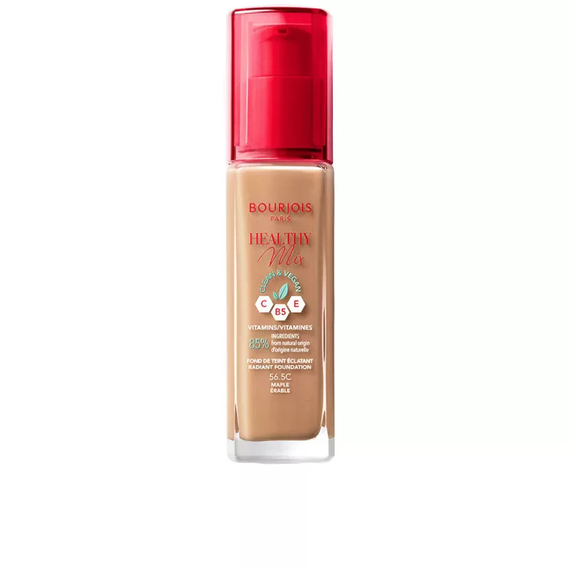 Fond De Teint Rayonnant Healthy Mix Ref 565 Érable 30 Ml - Bourjois