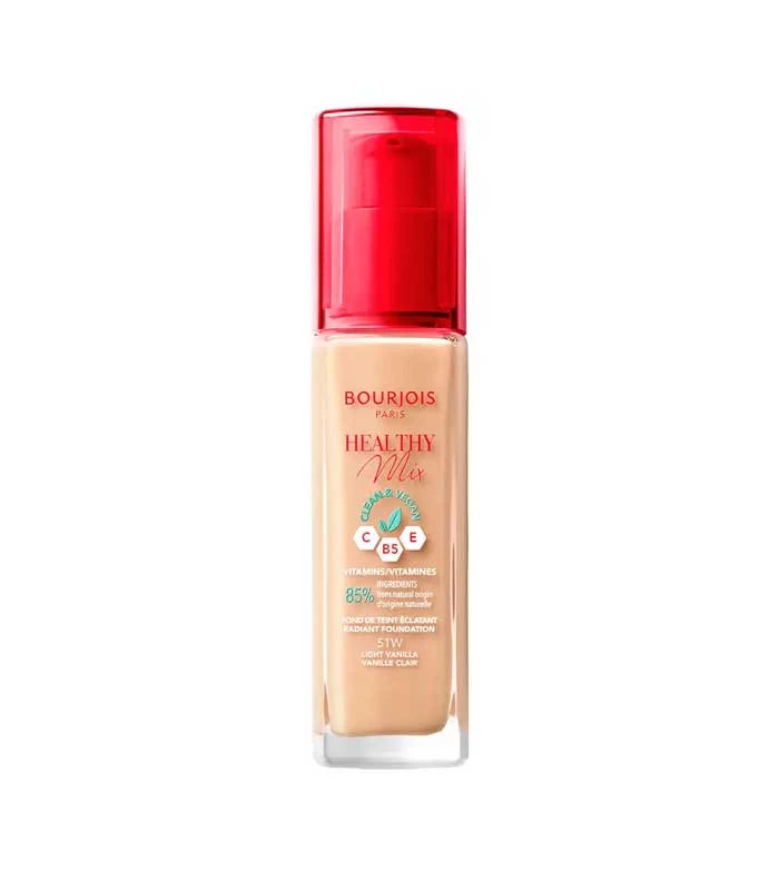 Fond De Teint Healthy Mix Clean Foundation - 51w: Light Vanilla - Bourjois