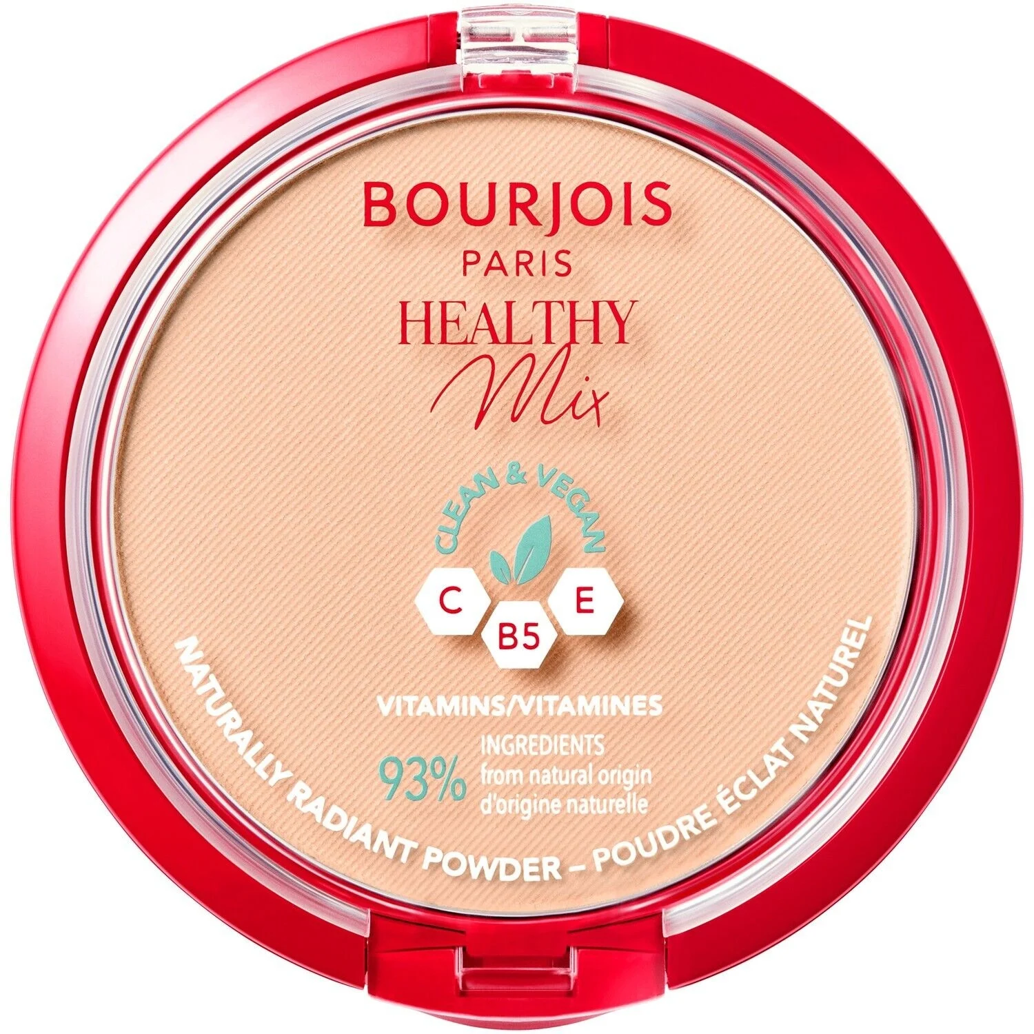 Poudre Matifiante 2 Ivoire Dore Healthy Mix Clean X1 - Bourjois