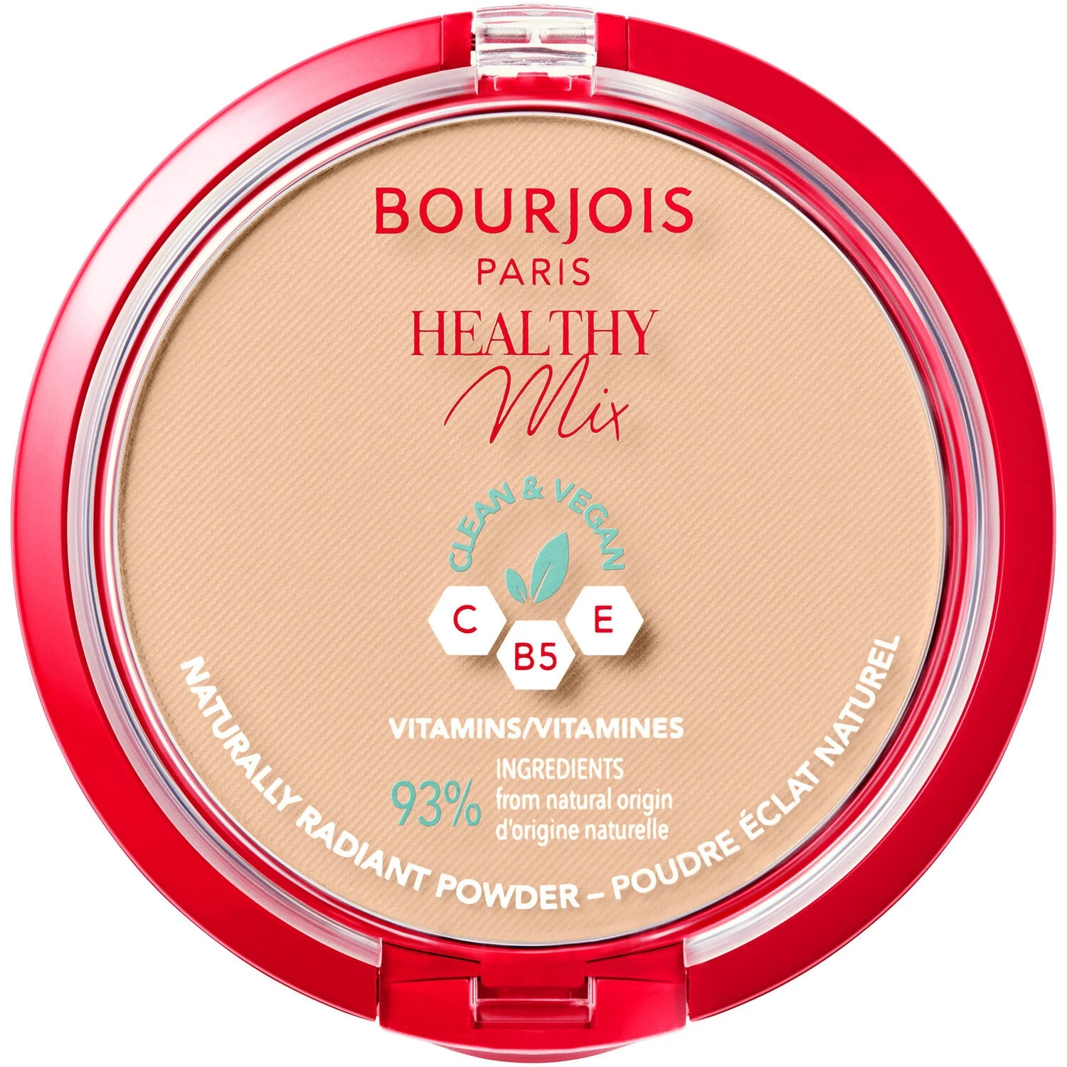 Poudre Matifiante 4 Beige Doré Healthy Mix Clean X1 - Bourjois