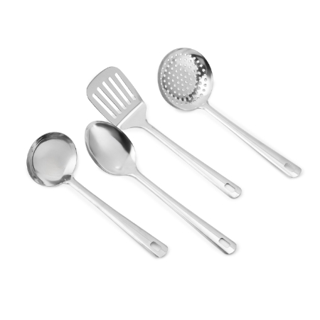 Lot De 4 Ustensiles Inox