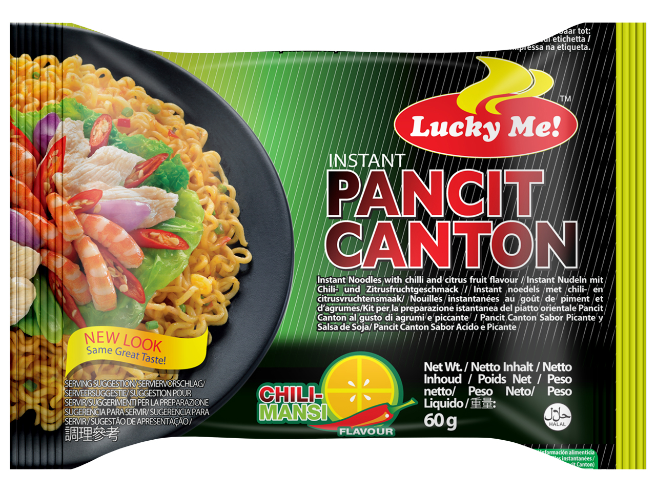 Chilimansi Noodle Soup Pancit Canton 60 G - Lucky Me
