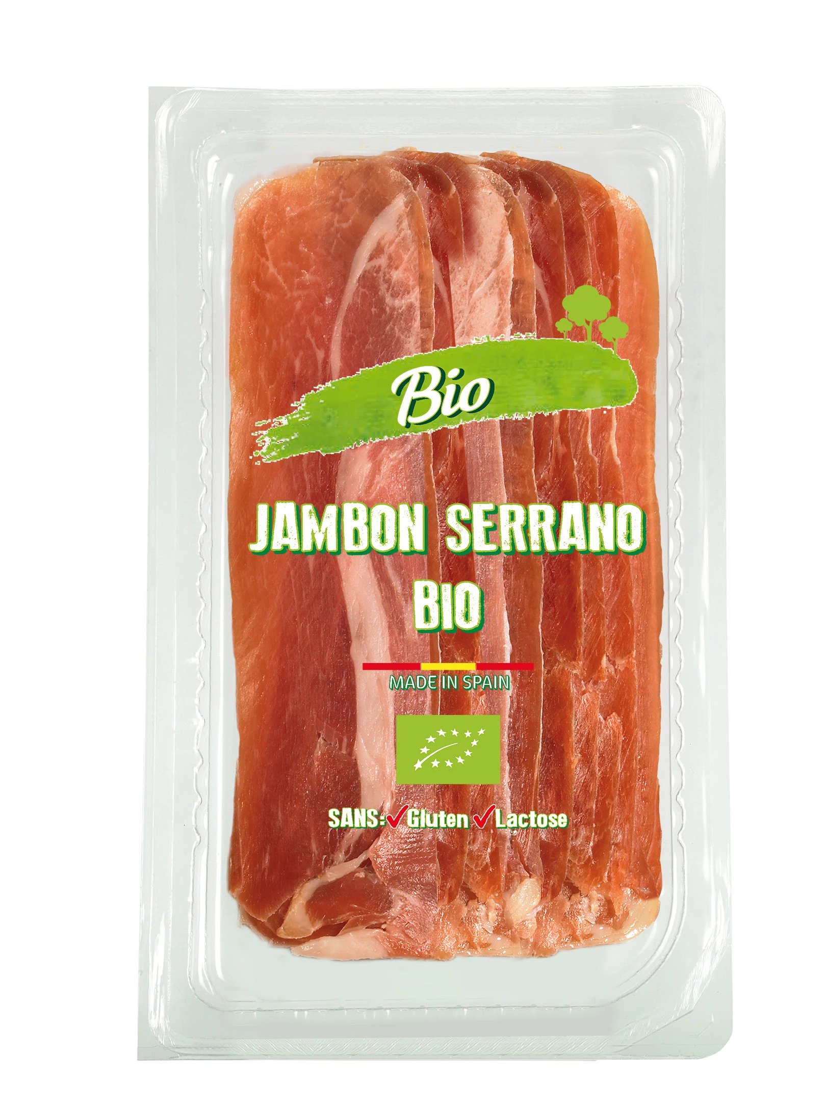 Bio Serrano ham 80g