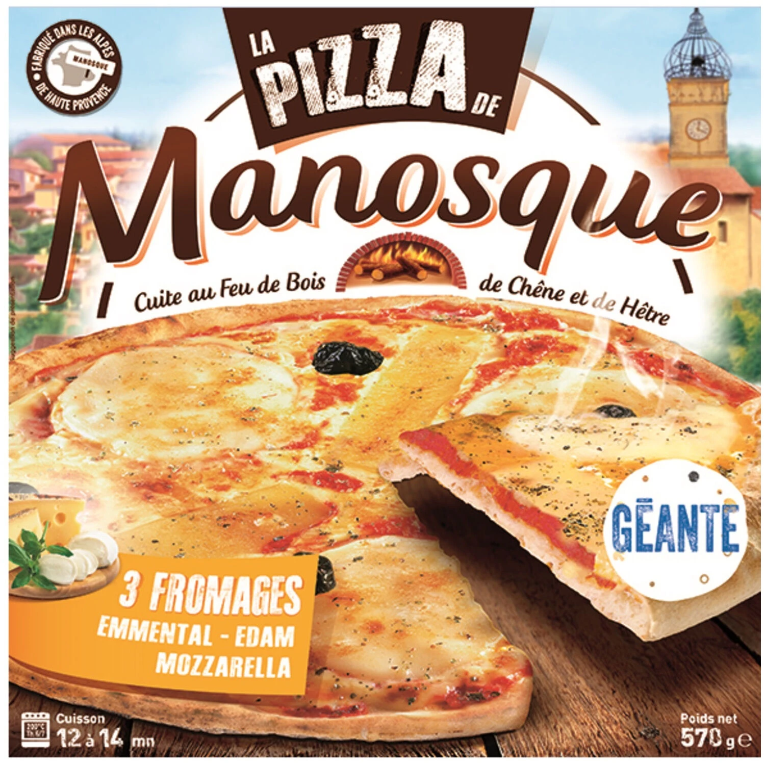 570g Pizza 3 Fromages