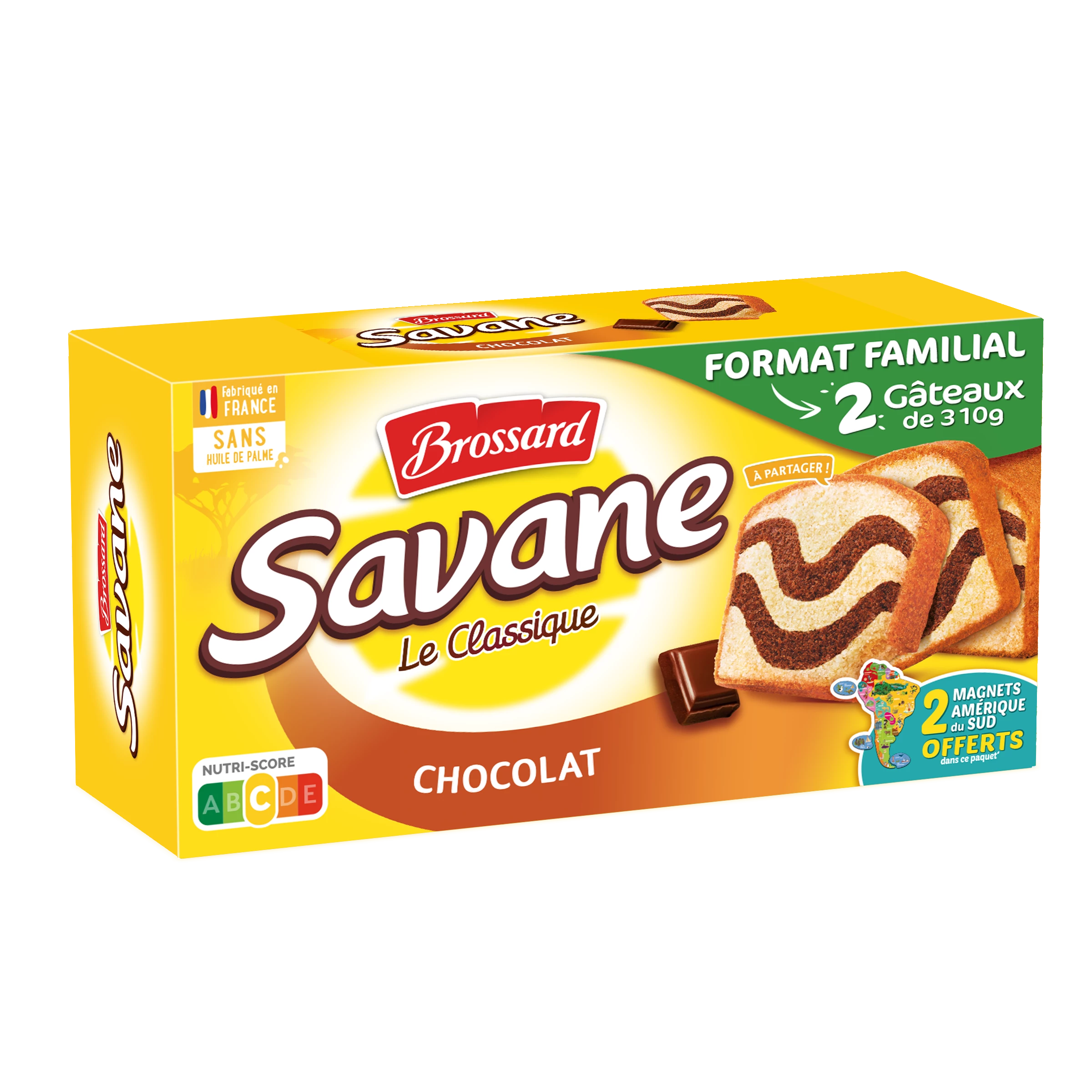 Chocolate Bipack Savane 620g