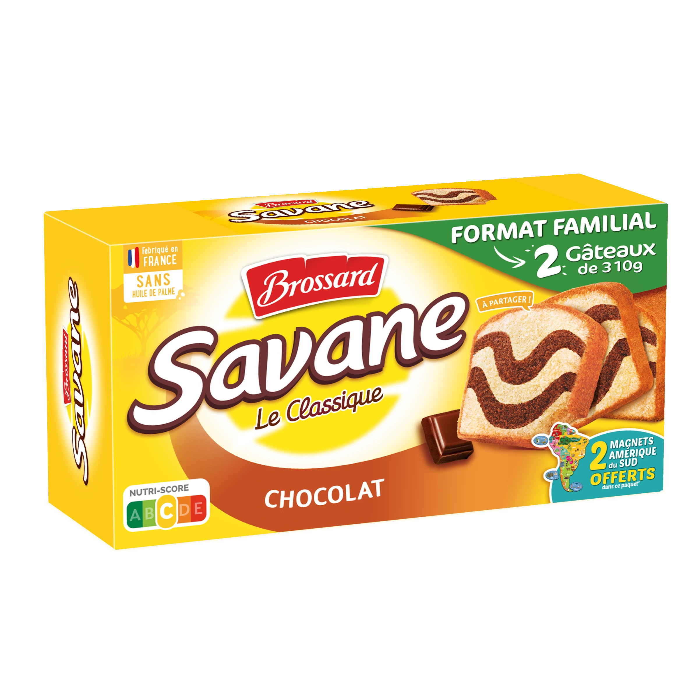 Classic Chocolate Cakes 2x300g - Savane