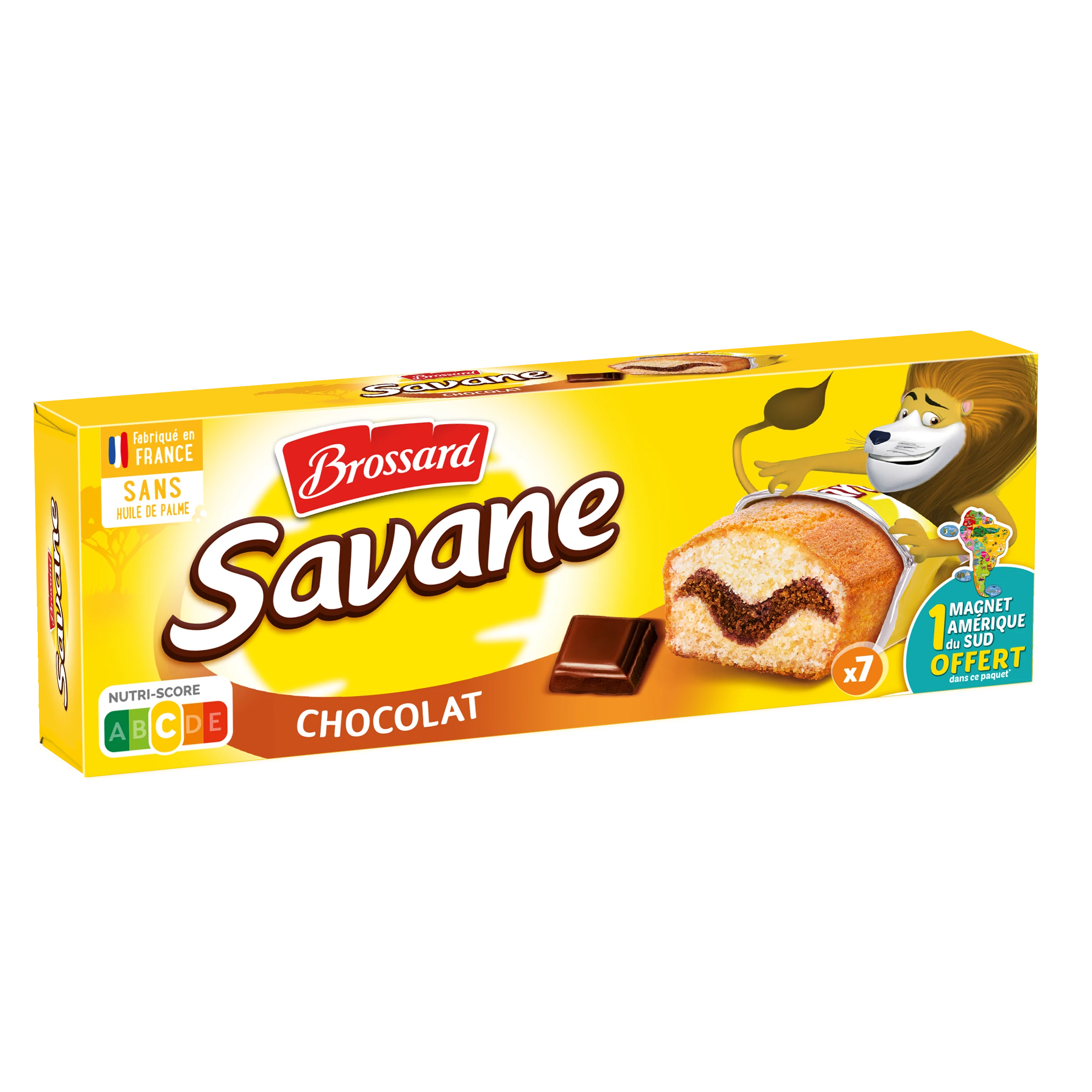 Chocolate de bolsillo Savane X7 210g