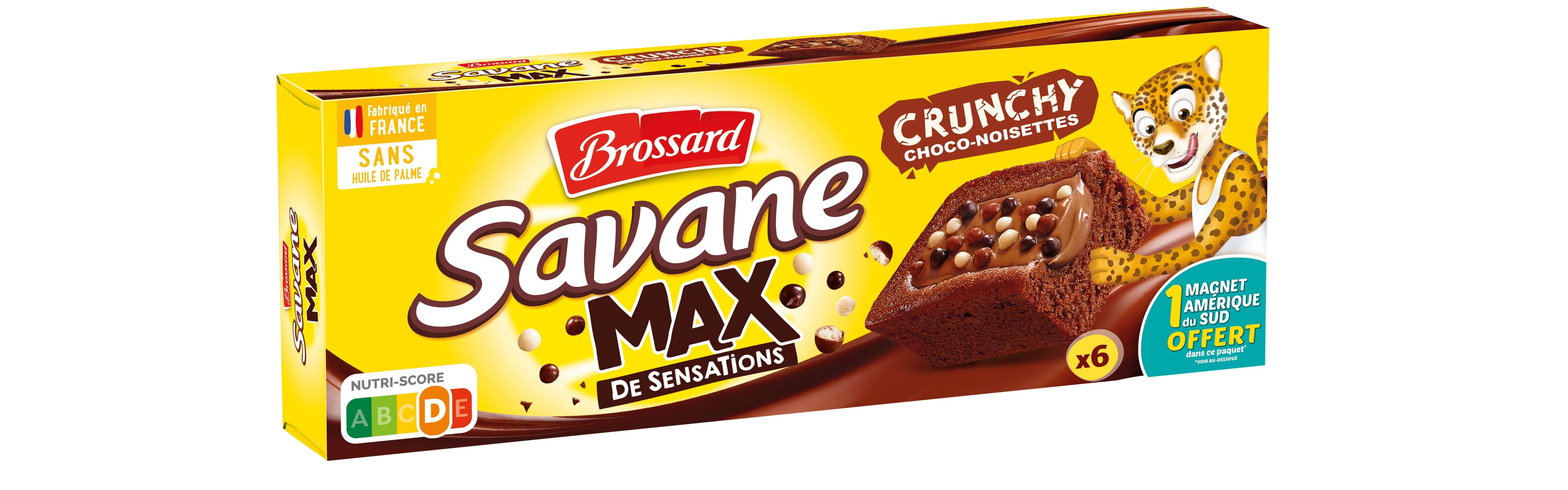 Savane Max Crocante X 6 180g
