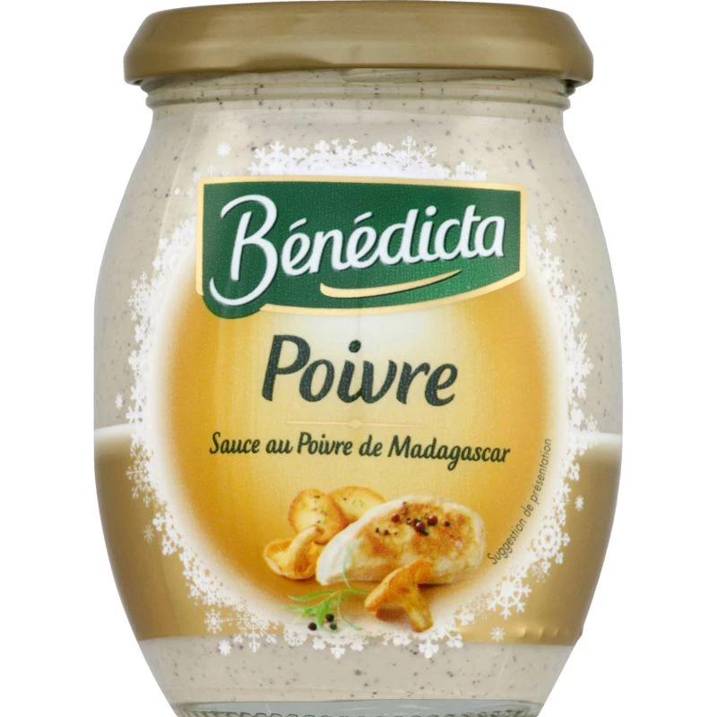 Sauce au Poivre, 260g - BENEDICTA