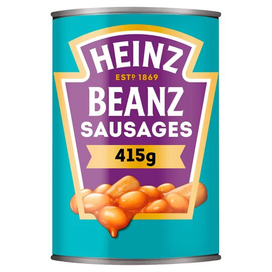Beans and Sausage; 415g - HEINZ
