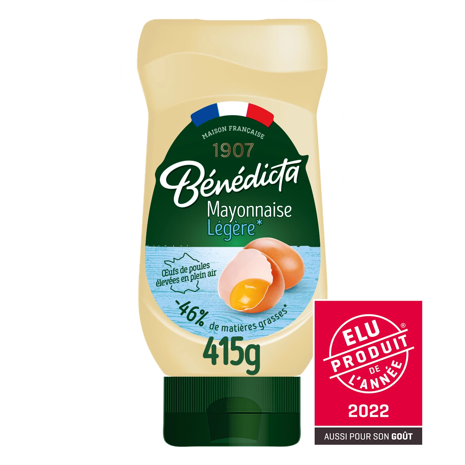 Mayonnaise légère  415g -BENEDICTA