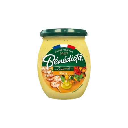 Sauce Gourmet Au Curry 270g - Benedicta