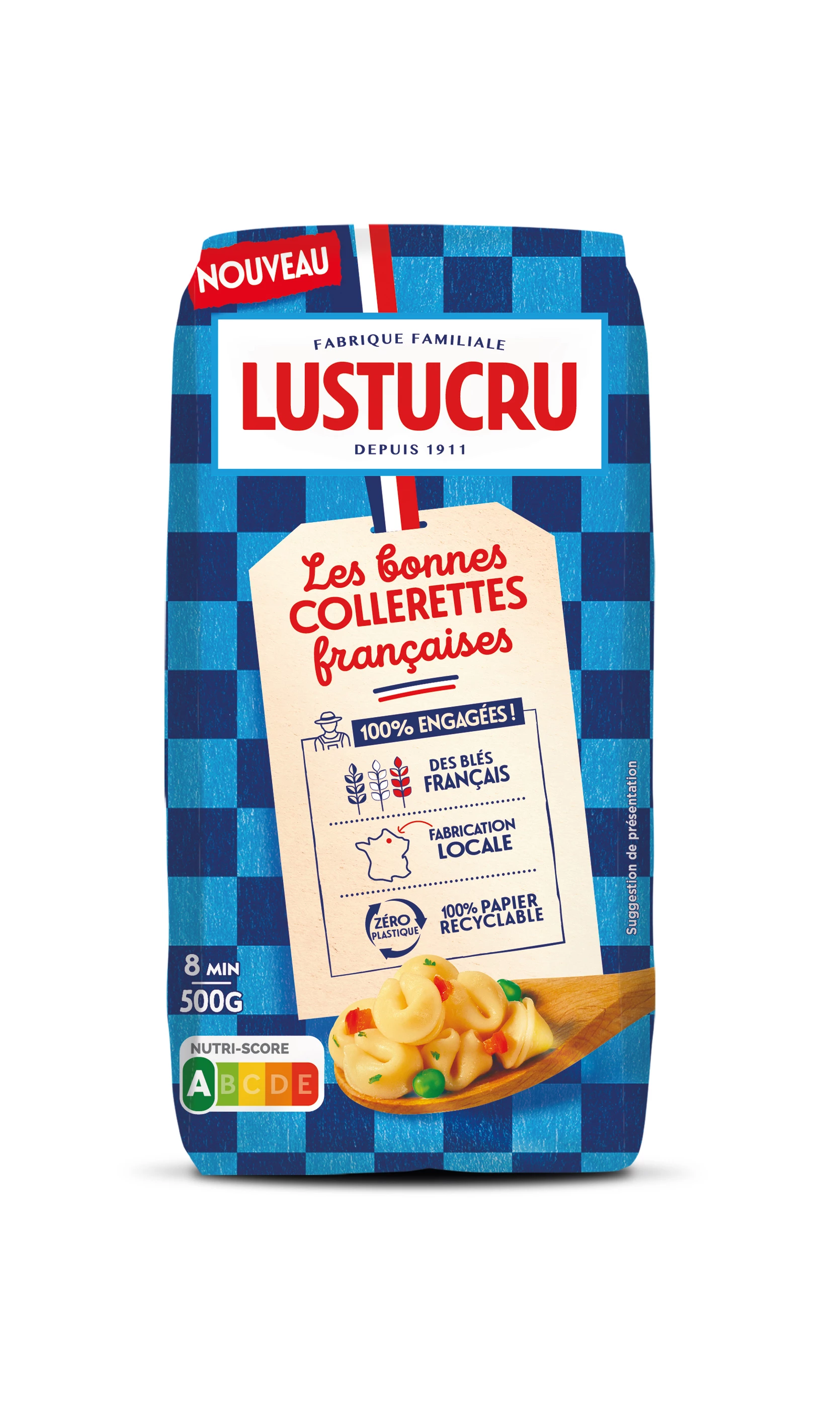 Pasta de Col lerettes, 500g - LUSTUCRU