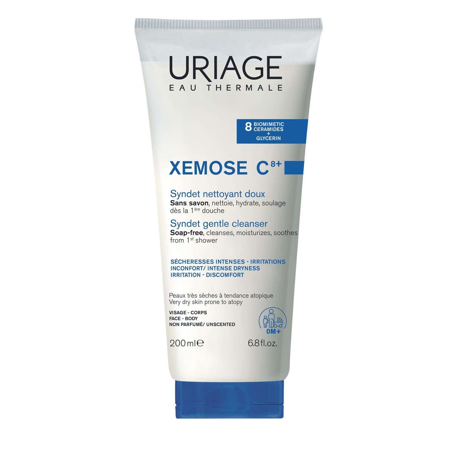 Xémose Syndet Nettoyant Doux 200ml - URIAGE