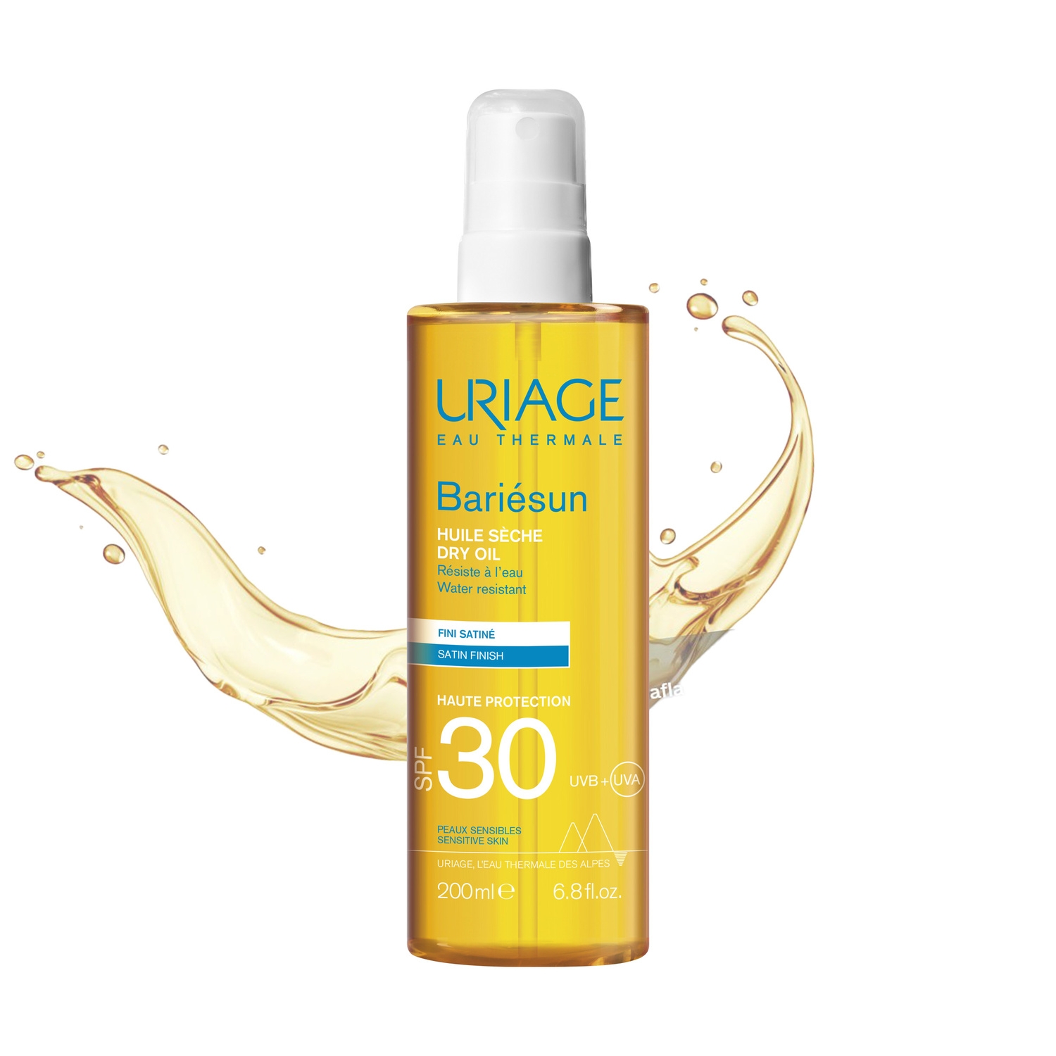 Bariésun Huile Sèche SPF30 200ml - URIAGE
