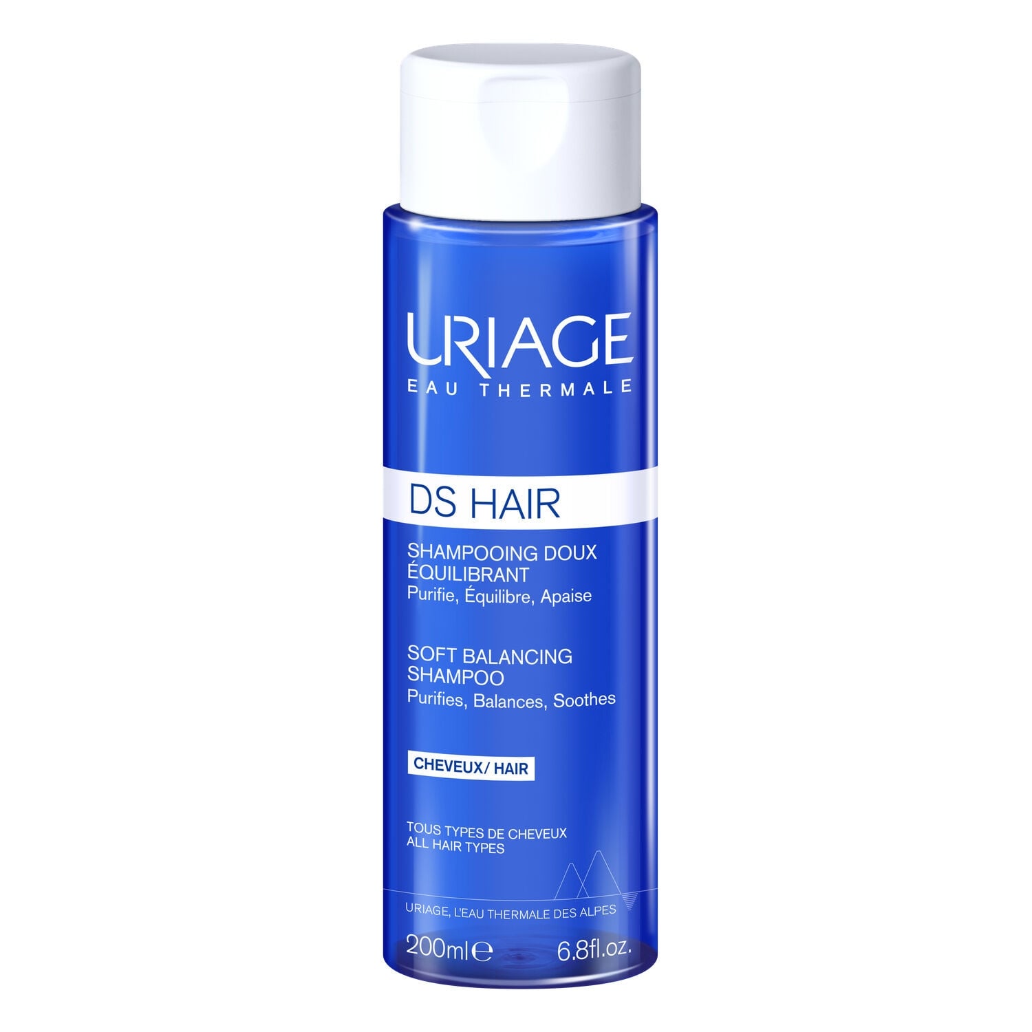 DS HAIR Shampooing doux équilibrant 200ml - URIAGE