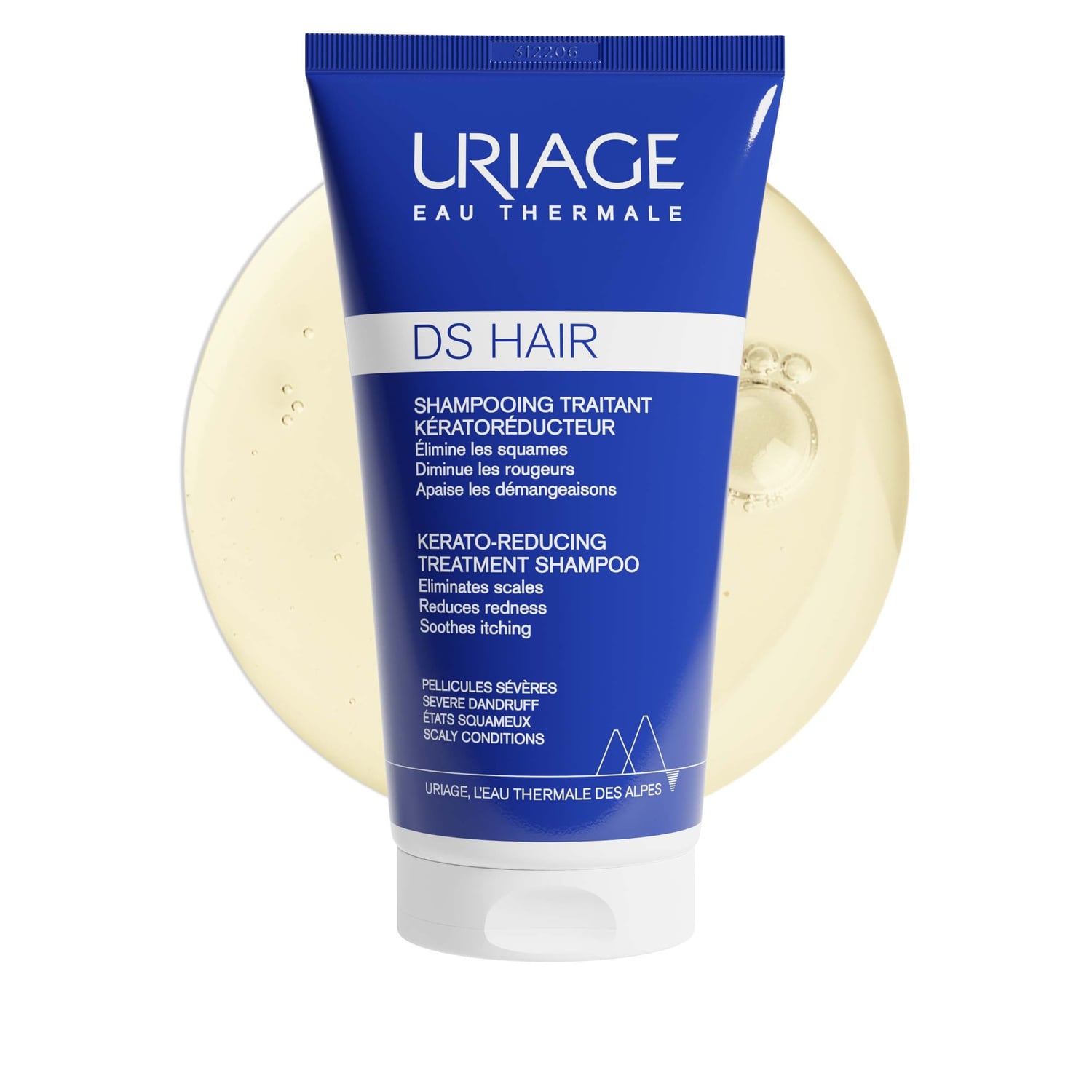 DS HAIR Shampooing traitant kératoréducteur 150ml - URIAGE