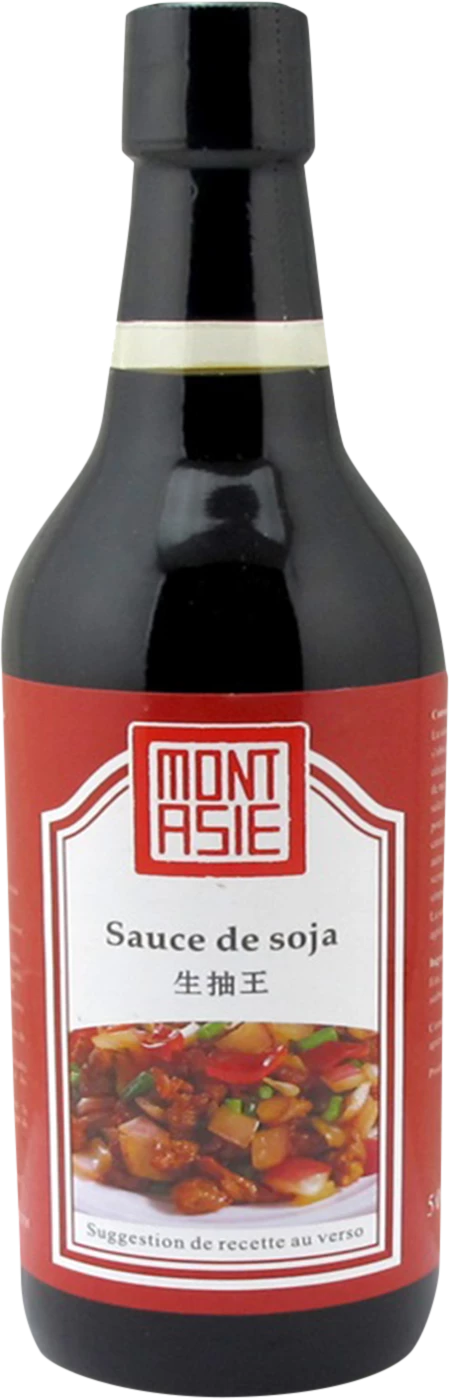 Soya sauce. 12 X 500 Ml - MONT ASIE