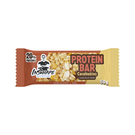 50g Isn Barre Prot Cacahuetes