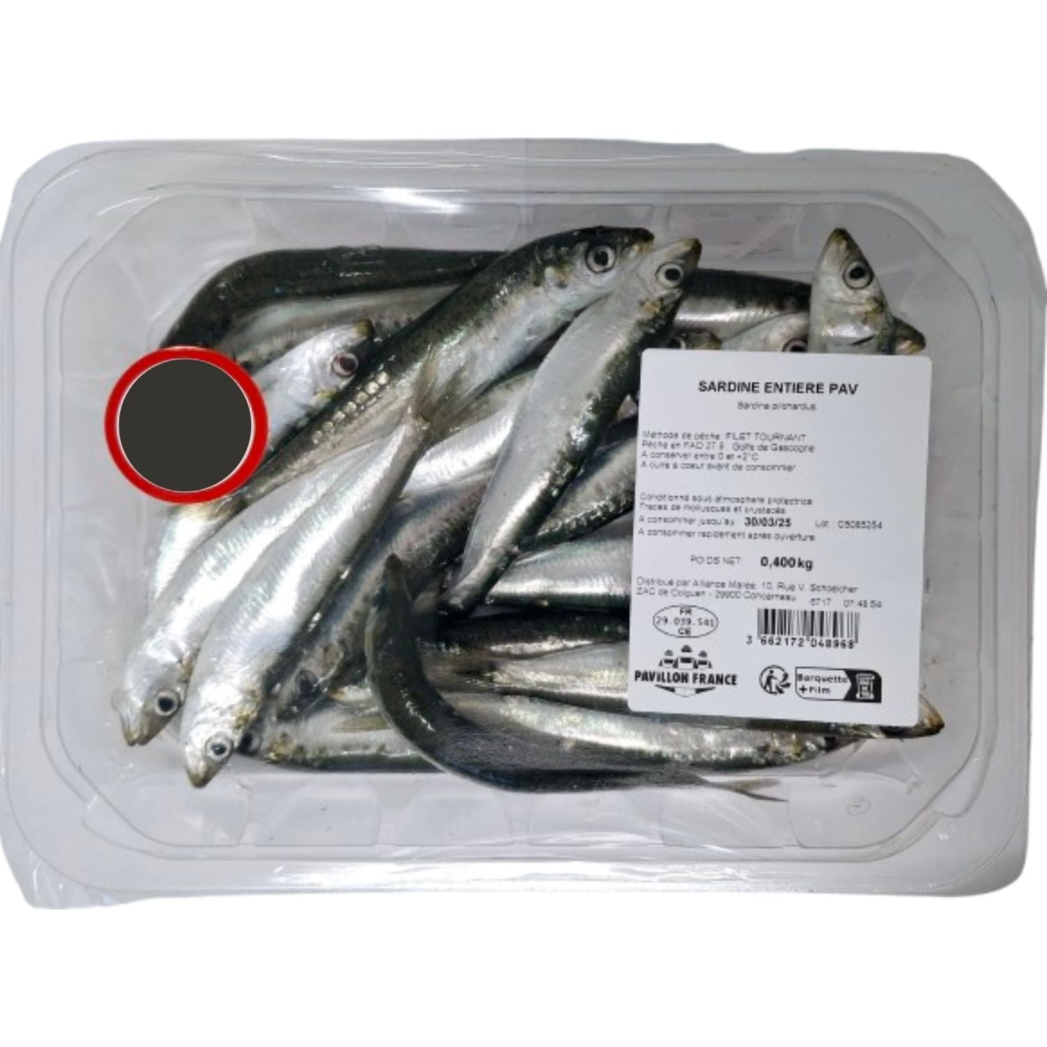 Bq Sardine Entiere Paf 400g