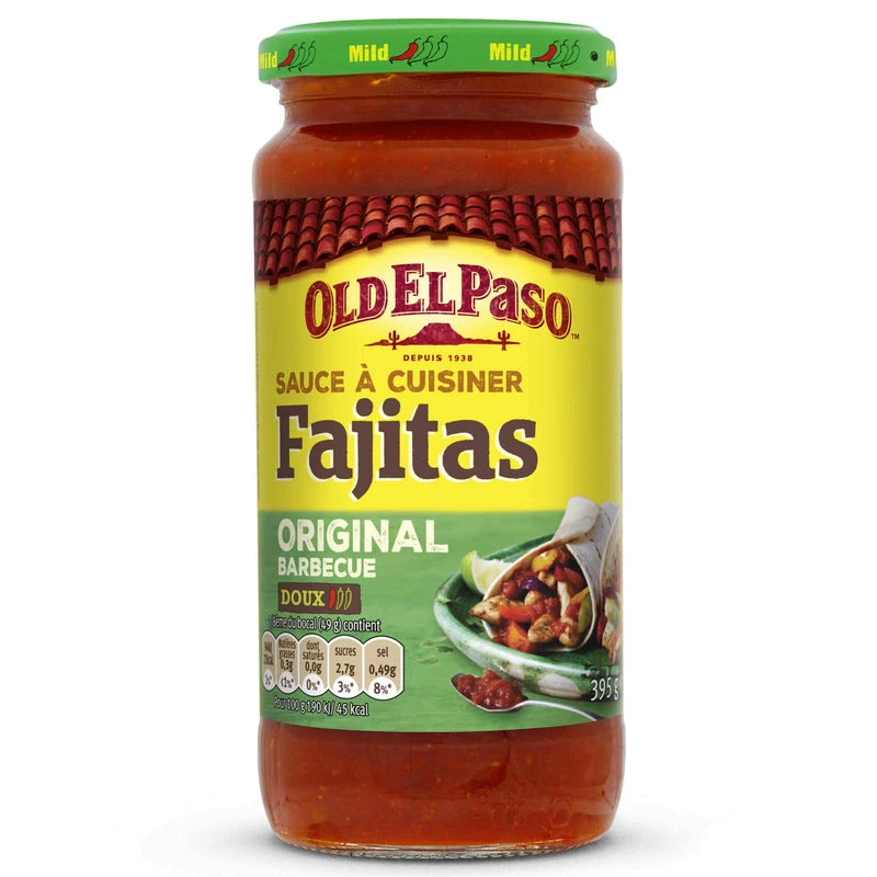 Salsa para Cocinar Fajitas 395g - Old El Paso